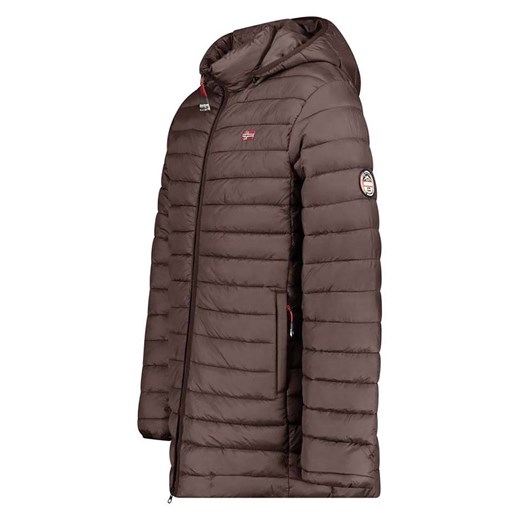 Geographical Norway Kurtka pikowana &quot;Amigo&quot; w kolorze ciemnobrązowym Geographical Norway XXL wyprzedaż Limango Polska