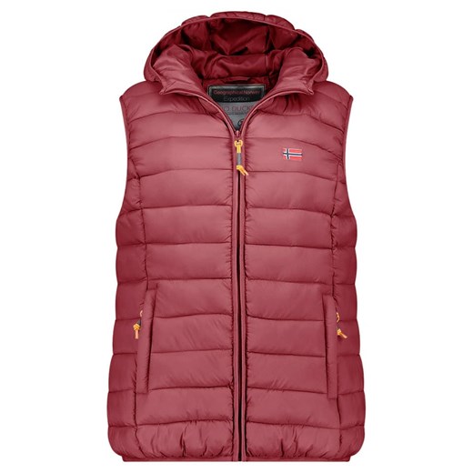 Geographical Norway Kamizelka pikowana &quot;Vatikolor&quot; w kolorze ciemnofioletowym ze sklepu Limango Polska w kategorii Kamizelki damskie - zdjęcie 177635168