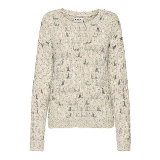 ONLY Sweter w kolorze kremowym ze sklepu Limango Polska w kategorii Swetry damskie - zdjęcie 177635226