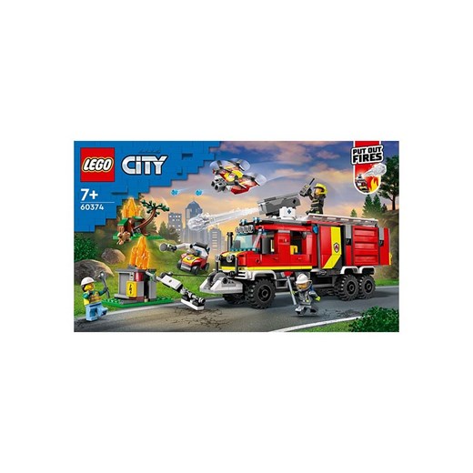 LEGO LEGO® City 60374 &quot;Fire command vehicle&quot; - 7+ ze sklepu Limango Polska w kategorii Zabawki - zdjęcie 177635727