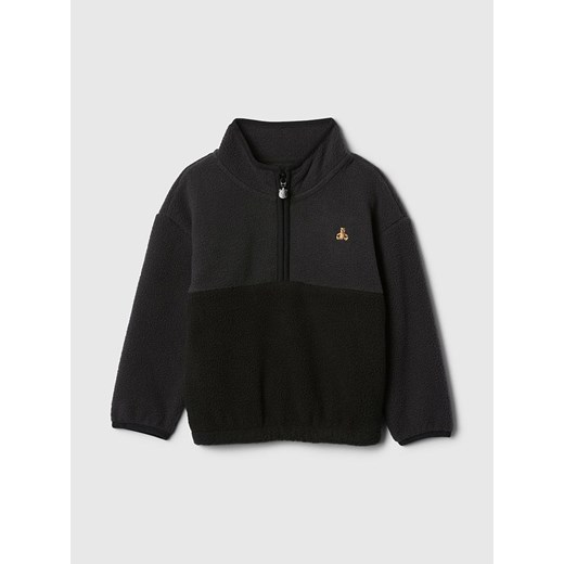 GAP Bluza polarowa w kolorze czarnym ze sklepu Limango Polska w kategorii Bluzy chłopięce - zdjęcie 177635935