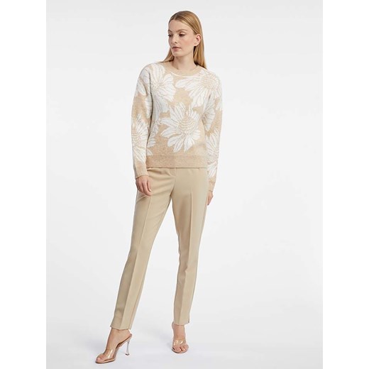 orsay Sweter w kolorze beżowo-białym L Limango Polska promocja