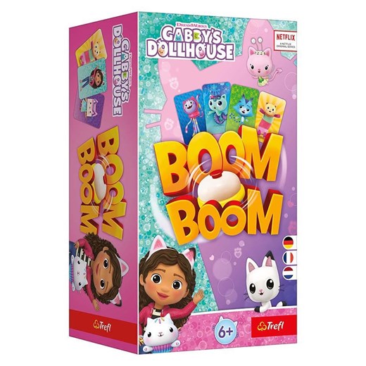 Trefl Gra karciana &quot;Boom Boom Gabby&apos;s Dollhouse&quot; - 6+ ze sklepu Limango Polska w kategorii Zabawki - zdjęcie 177636555