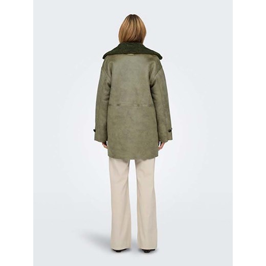 ONLY Płaszcz przejściowy w kolorze khaki XS promocja Limango Polska