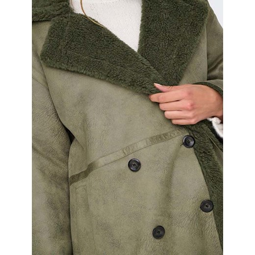ONLY Płaszcz przejściowy w kolorze khaki XS Limango Polska okazja
