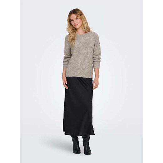ONLY Sweter w kolorze szarobrązowym ze sklepu Limango Polska w kategorii Swetry damskie - zdjęcie 177636746