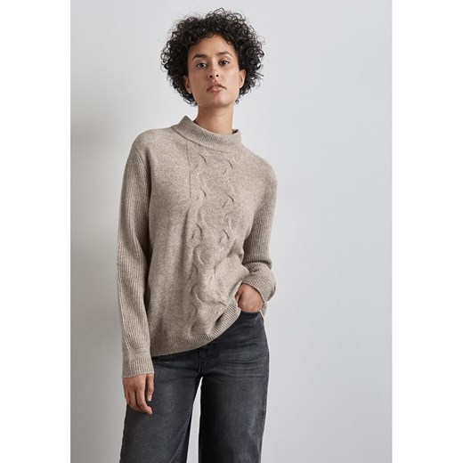 Street One Sweter w kolorze beżowym ze sklepu Limango Polska w kategorii Swetry damskie - zdjęcie 177637048