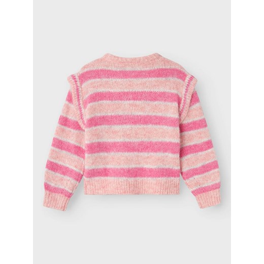 name it Sweter &quot;Silinjana&quot; w kolorze jasnoróżowo-różowym Name It 122/128 promocyjna cena Limango Polska