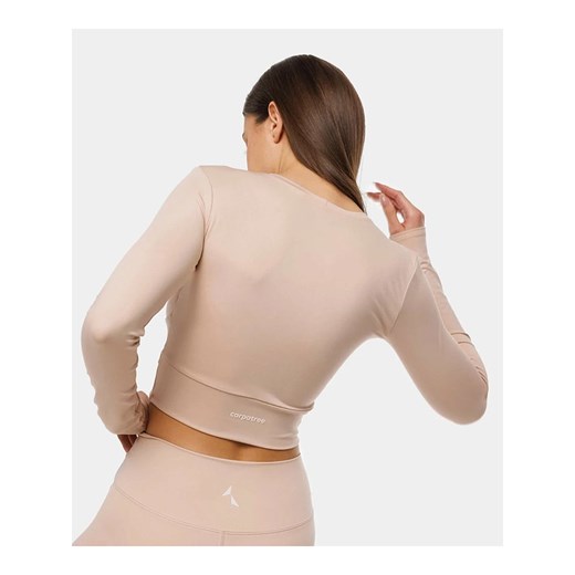 Carpatree Koszulka sportowa "Crossover" w kolorze beżowym Carpatree L okazja Limango Polska