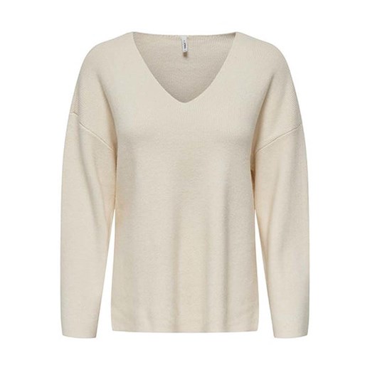 ONLY Sweter w kolorze kremowym ze sklepu Limango Polska w kategorii Swetry damskie - zdjęcie 177639217