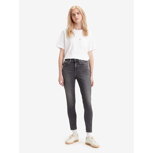 Levi&apos;s Dżinsy &quot;721&quot; - Skinny fit - w kolorze antracytowym ze sklepu Limango Polska w kategorii Jeansy damskie - zdjęcie 177639707