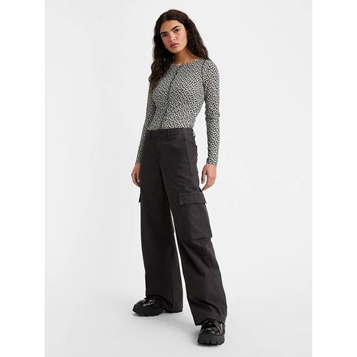 Levi's Bojówki w kolorze czarnym W23/28 okazja Limango Polska