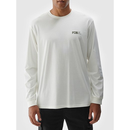 4F Koszulka w kolorze kremowym ze sklepu Limango Polska w kategorii T-shirty męskie - zdjęcie 177641746
