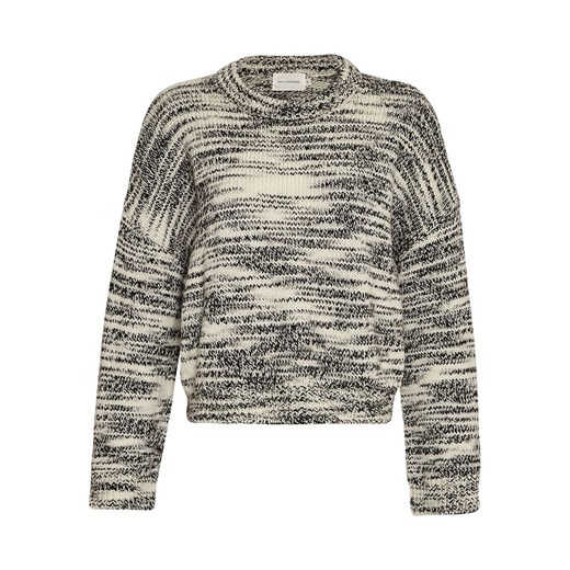 MOSS COPENHAGEN Wełniany sweter &quot;Annasol&quot; w kolorze kremowo-czarnym ze sklepu Limango Polska w kategorii Swetry damskie - zdjęcie 177642637