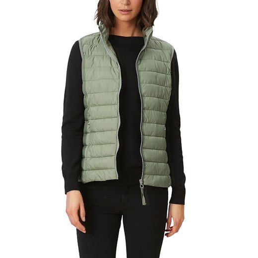 s.Oliver Kamizelka pikowana w kolorze zielonym ze sklepu Limango Polska w kategorii Kamizelki damskie - zdjęcie 177642979