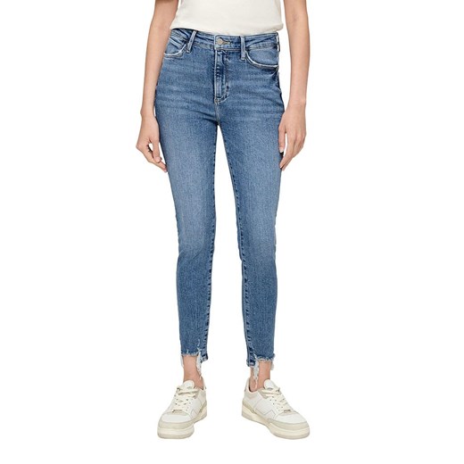 s.Oliver Dżinsy - Slim fit - w kolorze niebieskim 36 promocja Limango Polska