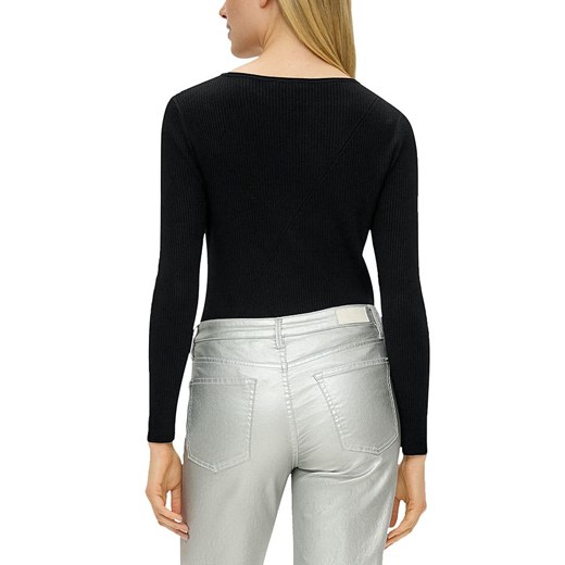 s.Oliver Sweter w kolorze czarnym 46 okazja Limango Polska