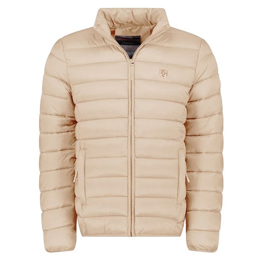 Geographical Norway Kurtka pikowana &quot;Amigotal&quot; w kolorze beżowym ze sklepu Limango Polska w kategorii Kurtki męskie - zdjęcie 177643479