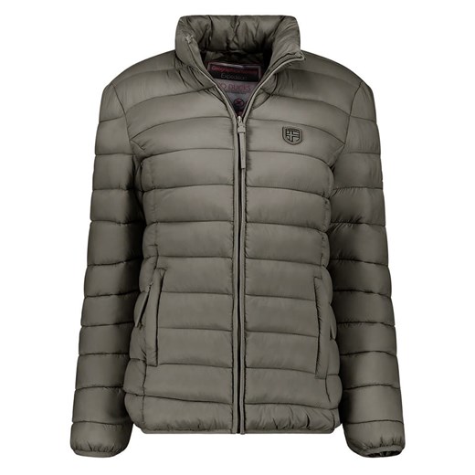 Geographical Norway Kurtka pikowana w kolorze khaki ze sklepu Limango Polska w kategorii Kurtki damskie - zdjęcie 177643667