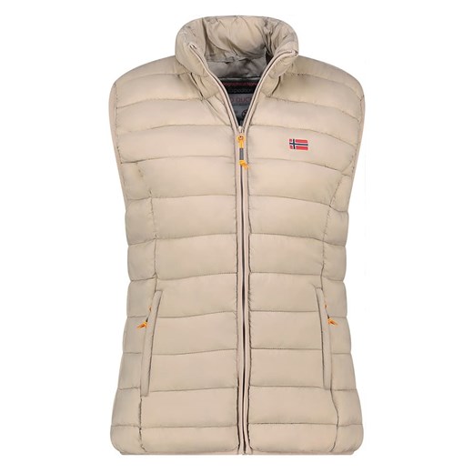Geographical Norway Kamizelka pikowana "Vatikolor" w kolorze beżowym Geographical Norway M okazja Limango Polska