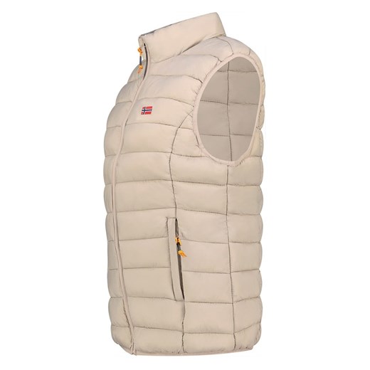 Geographical Norway Kamizelka pikowana "Vatikolor" w kolorze beżowym Geographical Norway M wyprzedaż Limango Polska