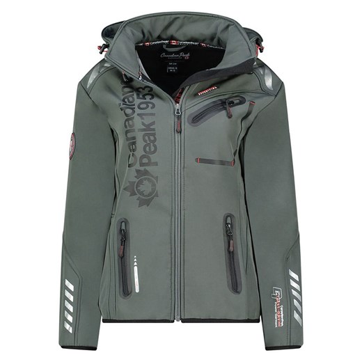 Canadian Peak Kurtka softshellowa w kolorze antracytowym ze sklepu Limango Polska w kategorii Kurtki damskie - zdjęcie 177644179
