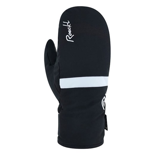 Roeckl SPORTS Rękawice narciarskie &quot;Comano GTX&quot; w kolorze czarno-białym ze sklepu Limango Polska w kategorii Rękawiczki męskie - zdjęcie 177644477