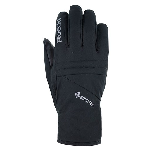 Roeckl SPORTS Rękawiczki narciarskie &quot;Hintertux GTX&quot; w kolorze czarnym ze sklepu Limango Polska w kategorii Rękawiczki męskie - zdjęcie 177644549