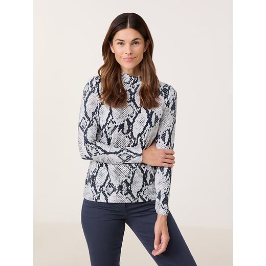 Gerry Weber Koszulka w kolorze beżowo-czarnym Gerry Weber 36 okazja Limango Polska