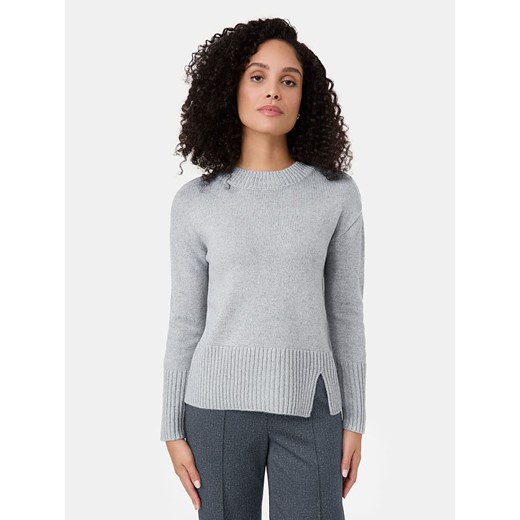 Gerry Weber Sweter w kolorze szarym ze sklepu Limango Polska w kategorii Swetry damskie - zdjęcie 177644659