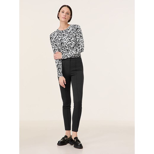 TAIFUN Spodnie w kolorze czarnym Taifun 48 wyprzedaż Limango Polska