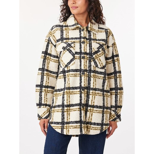 Scotch &amp; Soda Kurtka koszulowa w kolorze kremowo-czarno-oliwkowym ze sklepu Limango Polska w kategorii Kurtki damskie - zdjęcie 177644968