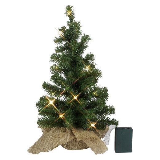 STAR Trading Dekoracyjna choinka LED "Jute" w kolorze zielonym - wys. 45 cm - id: 5006027 - marki Star Trading - 177645395 STAR Trading Dekoracyjna choinka LED "Jute" w kolorze zielonym - wys. 45 cm ze sklepu Limango Polska w kategorii Dekoracje bożonarodzeniowe - zdjęcie 177645395
