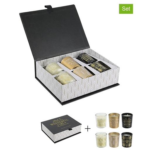 Rétro Chic Świece zapachowe (6 szt.) - 6x 31 g ze sklepu Limango Polska w kategorii Świece i dyfuzory - zdjęcie 177645535