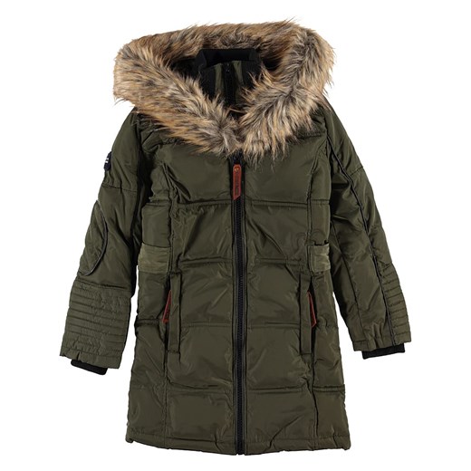 Geographical Norway Kurtka zimowa &quot;Beautiful&quot; w kolorze khaki ze sklepu Limango Polska w kategorii Płaszcze dziewczęce - zdjęcie 177645557