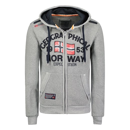 Geographical Norway Bluza "Flag" w kolorze szarym Geographical Norway M okazja Limango Polska