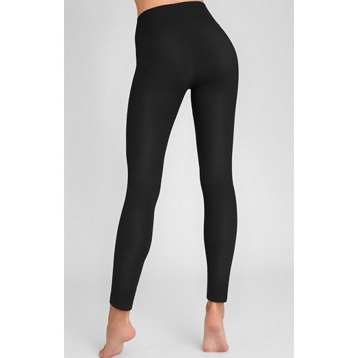 Marilyn Legginsy damskie klasyczne z szerokim pasem 853 Active, Kolor czarny, Rozmiar S, Marilyn ze sklepu Intymna w kategorii Spodnie damskie - zdjęcie 177646059
