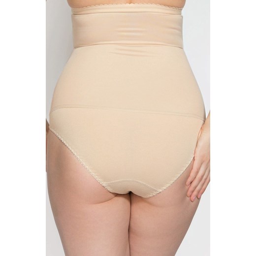 Beżowe wyszczuplające figi Iga Intense, Kolor beżowy, Rozmiar L, Mitex ze sklepu Intymna w kategorii Bielizna wyszczuplająca - zdjęcie 177646097