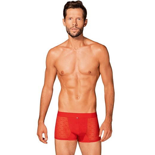Obsessive męskie bokserki Obsessiver, Kolor czerwony, Rozmiar S/M, Obsessive ze sklepu Intymna w kategorii Majtki męskie - zdjęcie 177646147