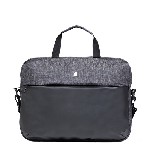 torba na laptop 14" popielata e-Traveler Słoń Torbalski ze sklepu Słoń Torbalski w kategorii Torby na laptopa - zdjęcie 177646519