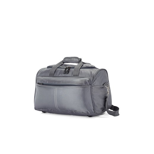torba podróżna sportowa 44x24x21 cm   popielata ze sklepu Słoń Torbalski w kategorii Torby podróżne - zdjęcie 177646575