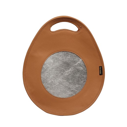 brązowa torebka damska skórzana  z funkcją Poly ze sklepu Słoń Torbalski w kategorii Torby Shopper bag - zdjęcie 177648288