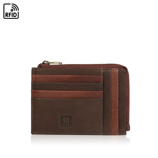 portfel skórzany/ etui KLASYCZNY organizer poziomy ze sklepu Słoń Torbalski w kategorii Portfele męskie - zdjęcie 177648999