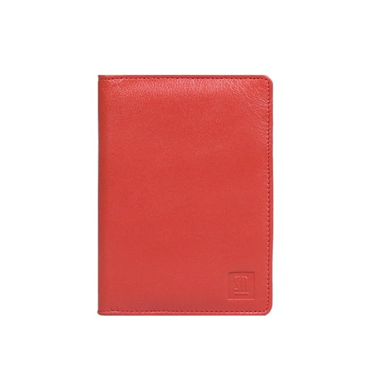 etui skórzane na wizytówki czerwone ze sklepu Słoń Torbalski w kategorii Portfele męskie - zdjęcie 177652829