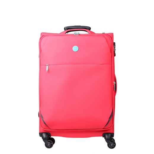 walizka medium High Class Collection Abbey 70cm koralowa ze sklepu Słoń Torbalski w kategorii Walizki - zdjęcie 177653126