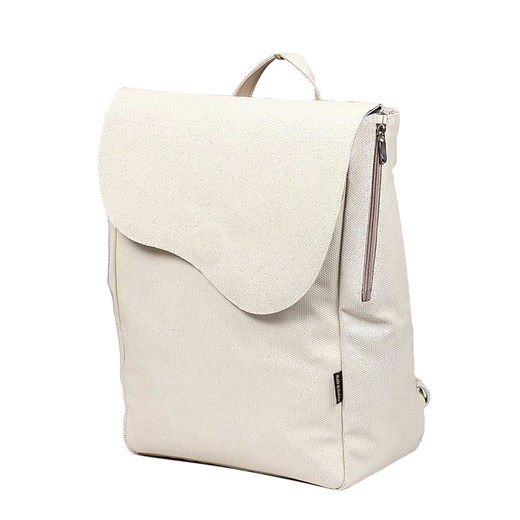 plecak skórzany Kora beżowy Słoń Torbalski 39x35x14,5cm promocyjna cena Słoń Torbalski