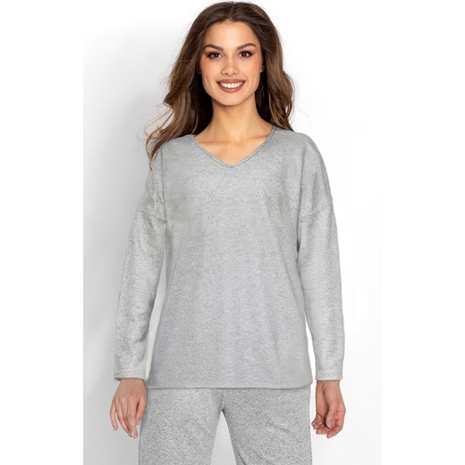 Dwuczęściowa piżama damska La Vie Est Belle, Kolor szary, Rozmiar S, Momenti per me ze sklepu Intymna w kategorii Piżamy damskie - zdjęcie 177659568