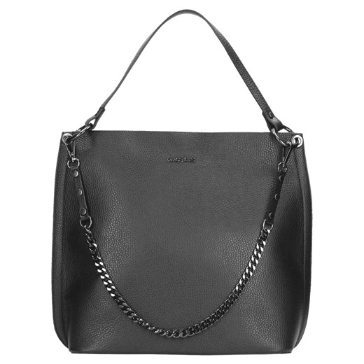 Wojas Czarna Skórzana Torebka Damska ze sklepu Wojas w kategorii Torby Shopper bag - zdjęcie 177661809