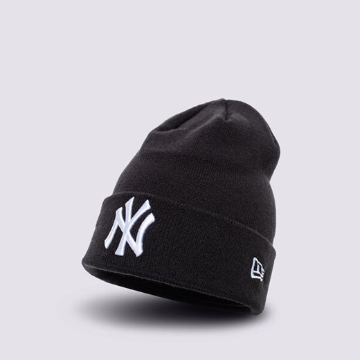NEW ERA CZAPKA ZIMOWA MLB CUFF KNIT NYY BLK NEW YORK YANKEES ze sklepu Sizeer w kategorii Czapki zimowe damskie - zdjęcie 177664676
