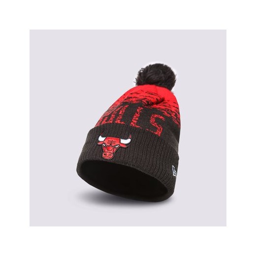 NEW ERA NBA CHICAGO BULLS POM BEANIE HAT CHICAGO BULLS OTC ze sklepu Sizeer w kategorii Czapki zimowe męskie - zdjęcie 177665566